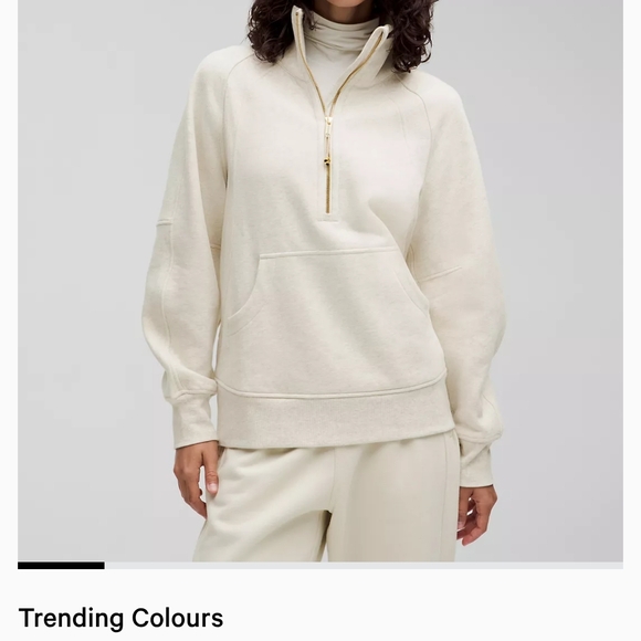 Lululemon Womens oversized Funnel-neck Half Zip - Picture 6 of 8